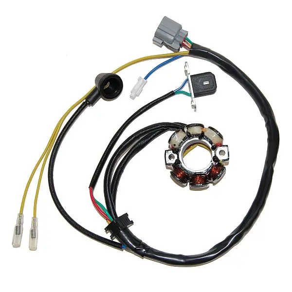 ELECTROSPORT vinutí alternátoru (stator) se světly KAWASAKI KXF 250 (04), SUZUKI RMZ 250 (04) (s impulzátorem) (50W) ( )
