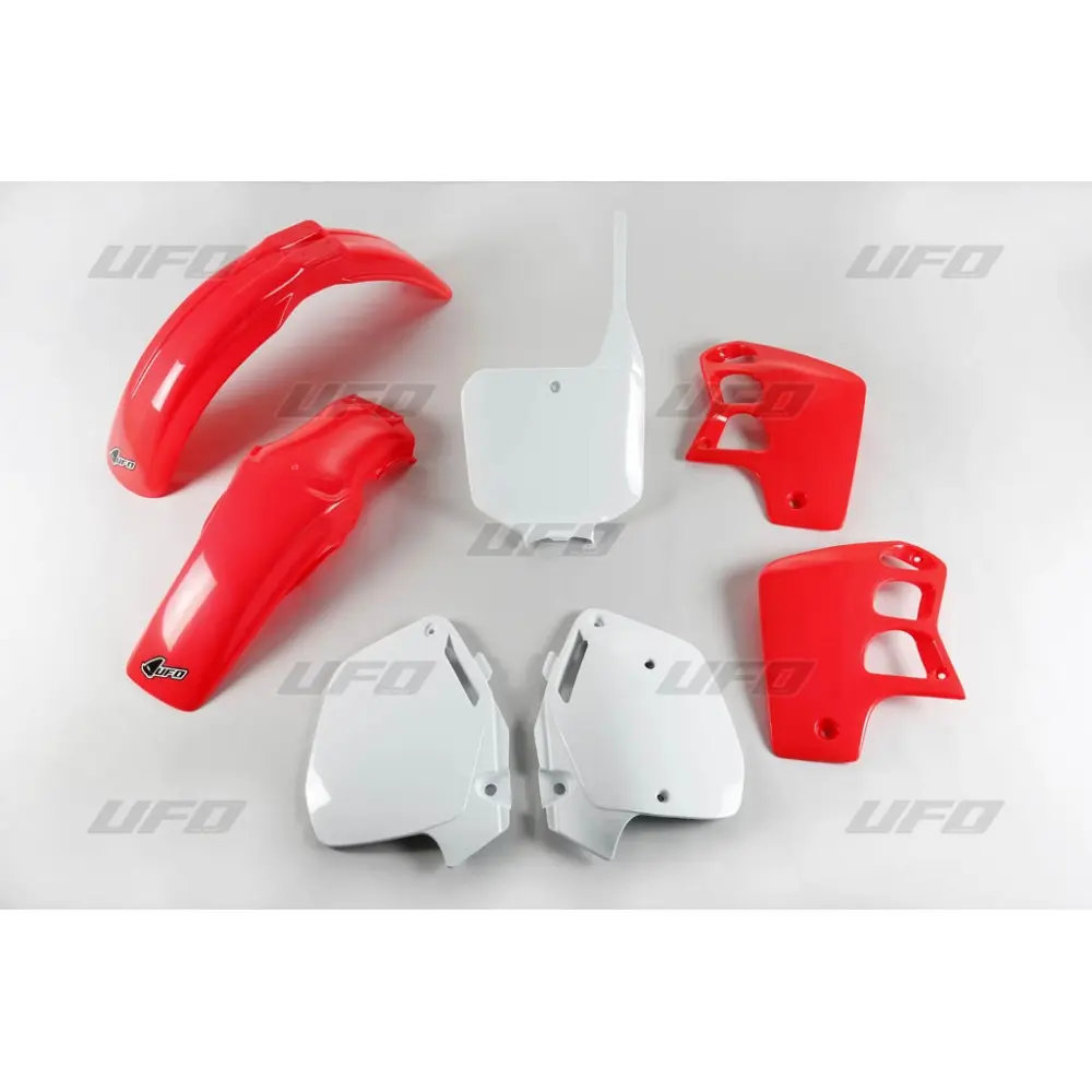 UFO kompletní sada plastů HONDA CR 500 95-00 barva OEM 00 (červená/bílá) (HO089E999K) ( )