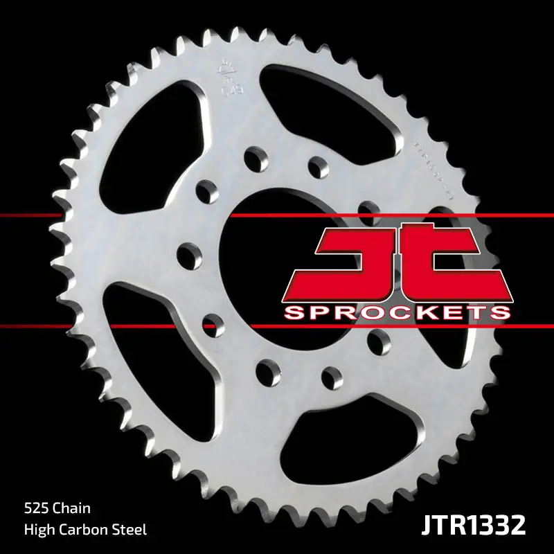 JT zadní řetězové kolo 4350 43 HONDA VT 600 SHADOW 88-07, (-1) CB 500, CB 750 93-03, (+3) TRIUMPH AMERICA/SPEEDMASTER 800/865 03-15 (-1) (435043JT)