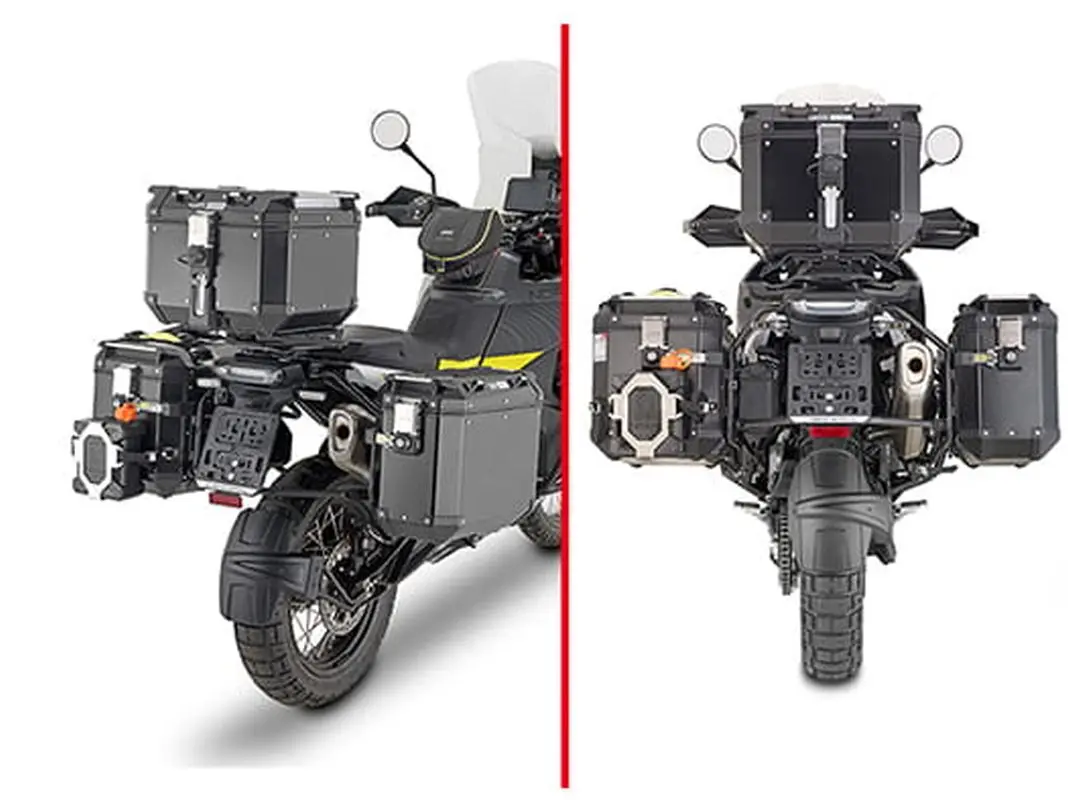 KAPPA boční nosič kufru MONOKEY TRIUMPH TIGER 1200GT (22-) - také pod kufry MONOKEY KMS KMISSION ALU ( )