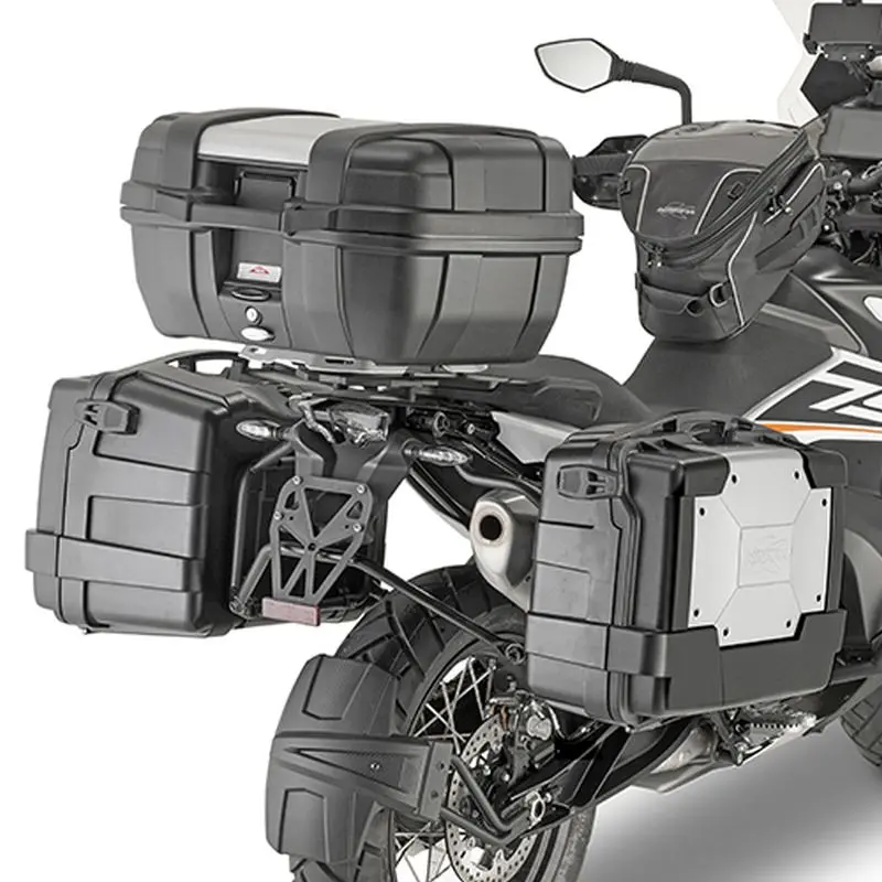 KAPPA boční nosič kufrů MONOKEY CAM SIDE KTM 790 ADV 19-20, 890 ADVENTURE 21-22 , HUSQVARNA NORDEN 901 22-25, - pod kufry KFR K'FORCE a KVG K'VOYAGER