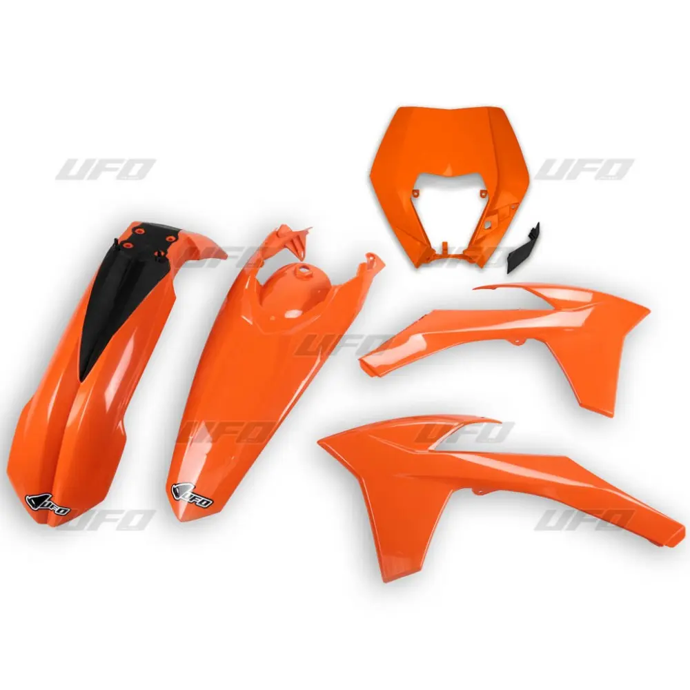 UFO kompletní sada plastů KTM EXC/EXC-F 12-13 barva oranžová (KT521E127) ( )
