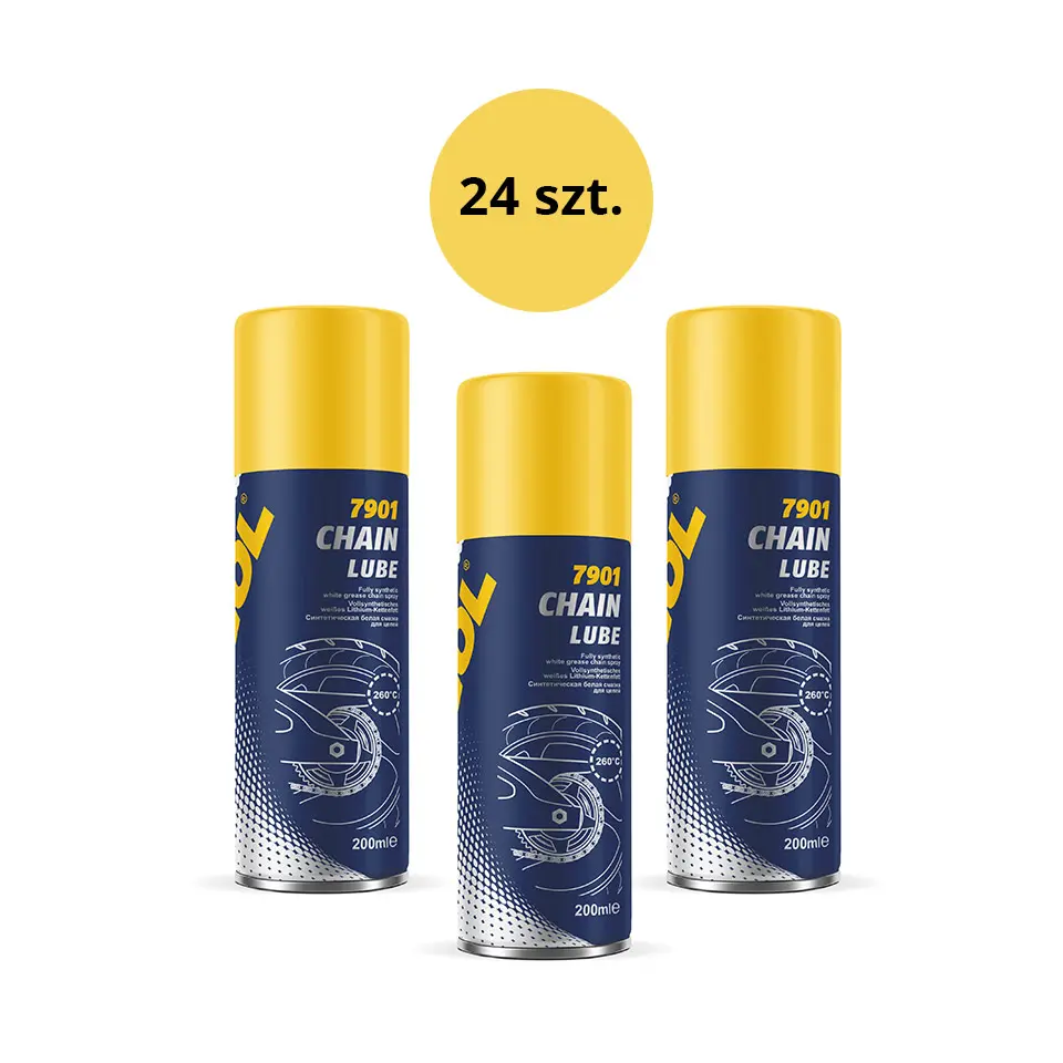 MANNOL CHAIN LUBE 200ML - mazivo na řetěz (7901) - karton 24 kusů (set) ( )