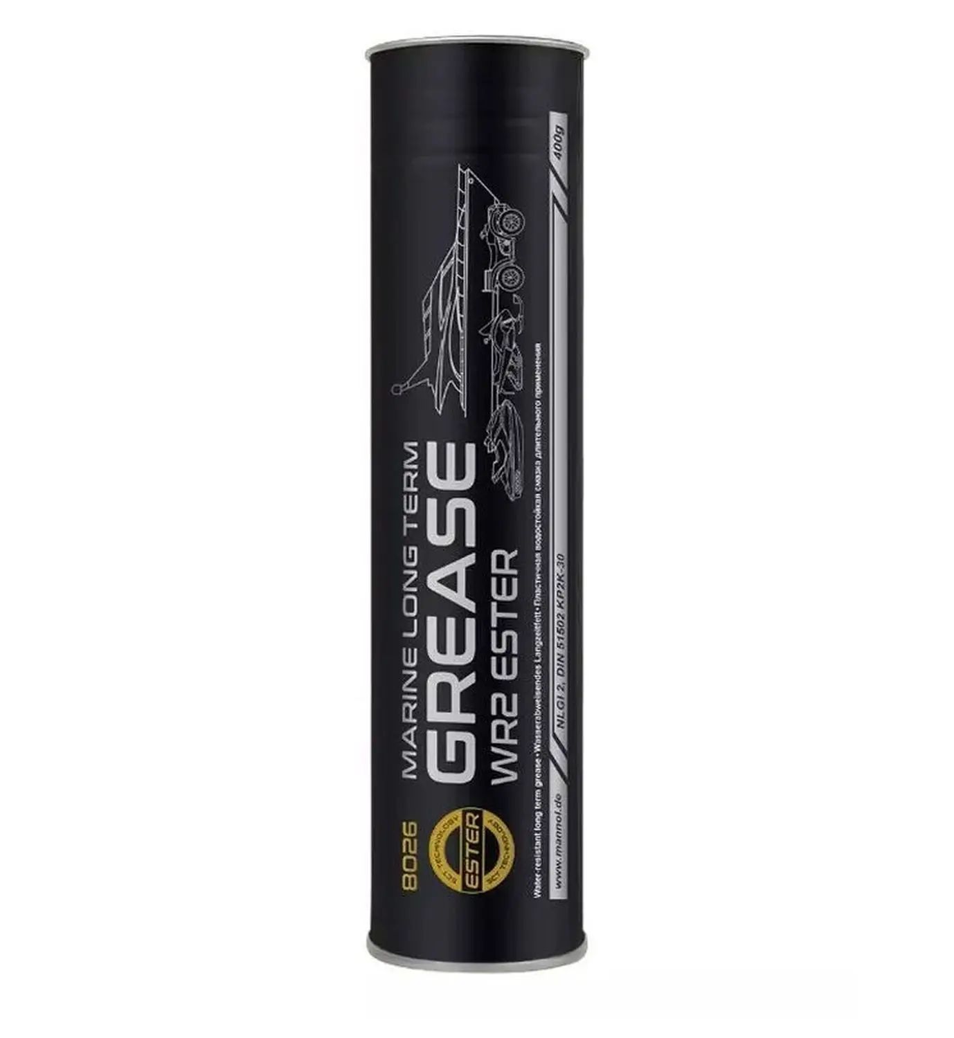 MANNOL mazivo univerzální WR2 18kg UNIVERSAL LONG TERM GREASE (lithiovo-vápníkové, dlouhodobé) (8101) (MN8113) ( )