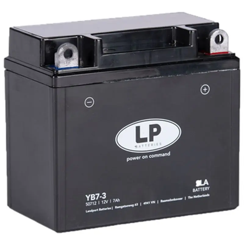 LANDPORT akumulátor YB7-3 (MS LB7-3) (YB7L-B) 12V 7AH (137X75X124mm) (80A) SLA bezúdržbový - zalitý (6) ( )