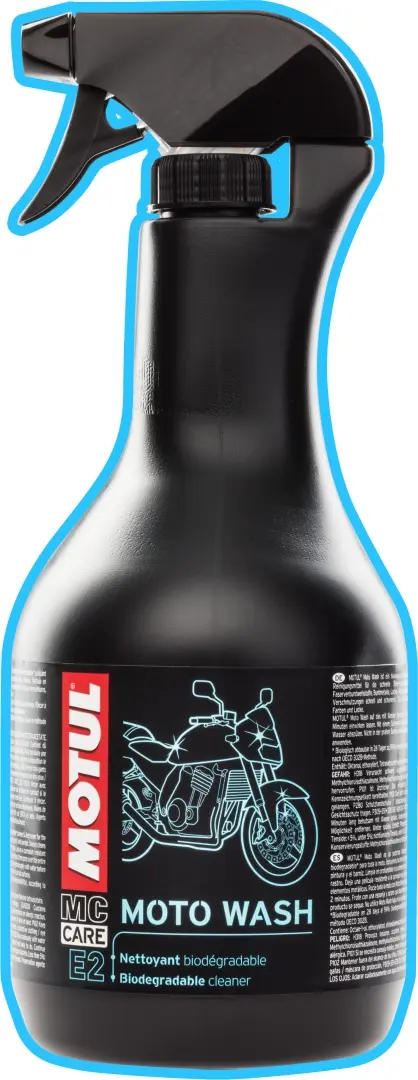 MOTUL E2 MOTOWASH 1L - mycí prostředek na motocykly ( )
