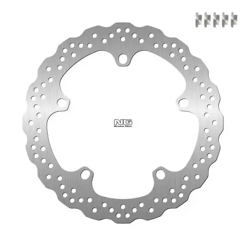 NG přední brzdový kotouč BMW F 800/R850,1100,1150/K 1200/1300/1600 (320X181X4,8mm) (5X14,0mm) WAVE (NG přední brzdový kotouč BMW F)
