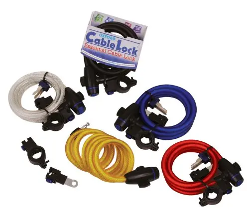 OXFORD lankový zámek CABLE LOCK délka 1,8m x 12mm barva tmavá BS ( )