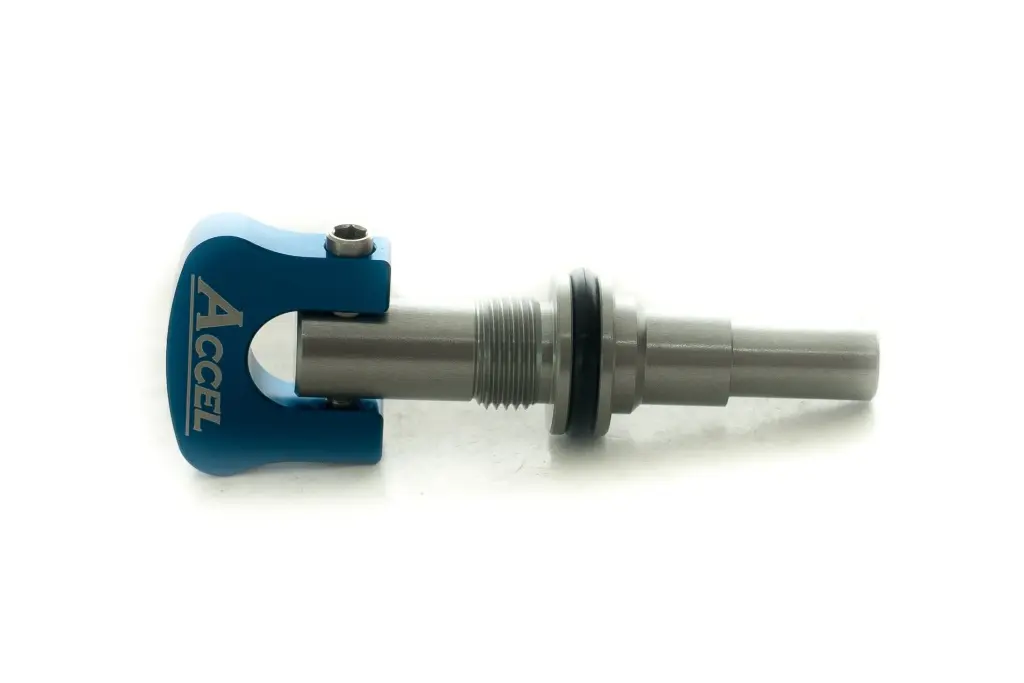 ACCEL seřizovací šroub pro napnutí pružiny výfukového ventilu KTM SX 85 18-20, 125/150 16-20, 250 03-20, EXC 250/300 04-18, HUSQVARNA TC 85 18-20, TC