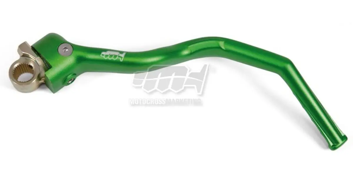 M.C. startovací páka hliníková barva zelená KAWASAKI KXF 250 13-16 (KX250F) ( )