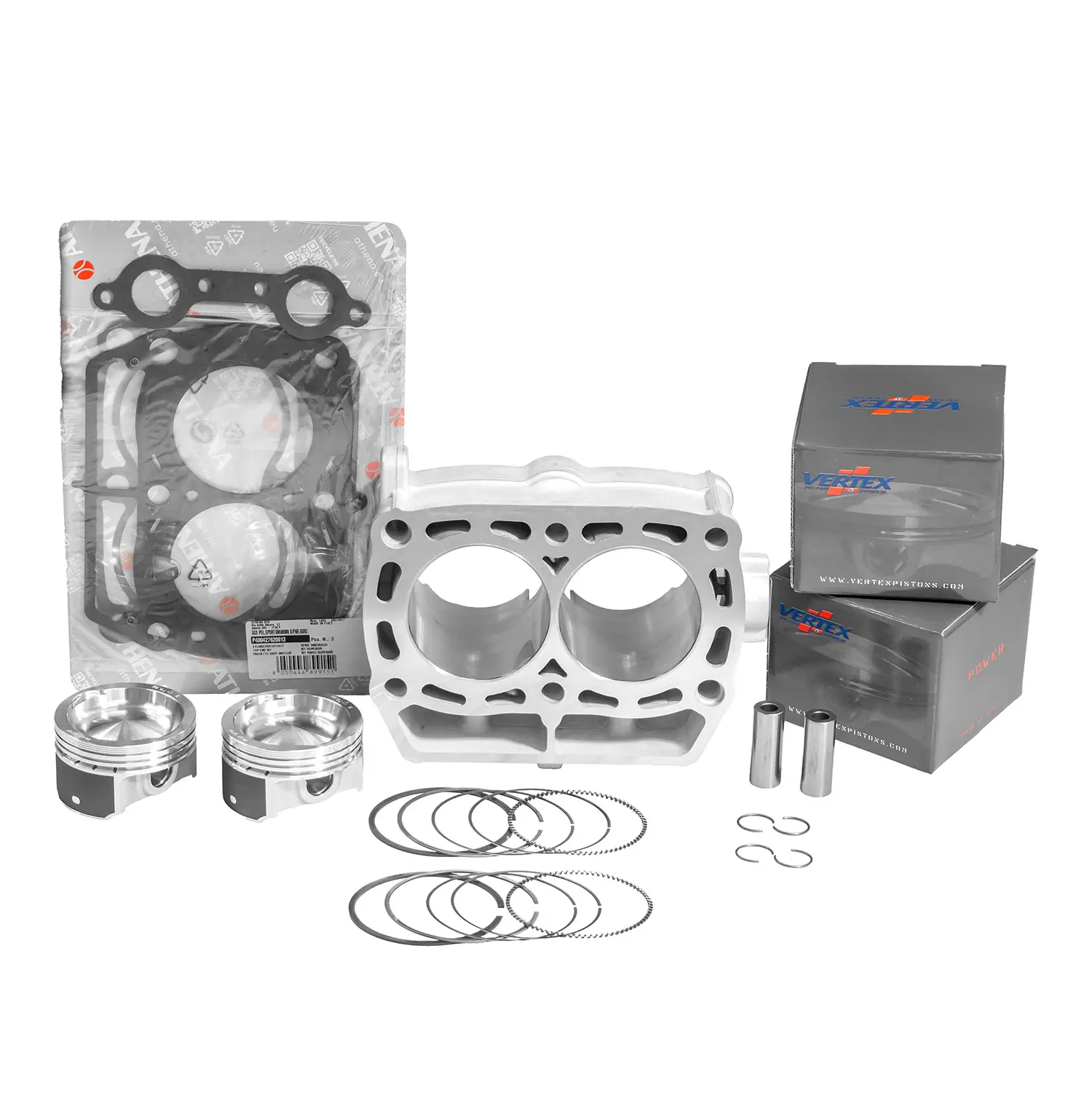 PROMX kompletní válec POLARIS RZR 800 EFI '09-'14 , SPORTSMAN 800 EFI '09-'14 (STD 80mm) NICASIL ( CYLINDER , 2 X píst , top end ) ( )