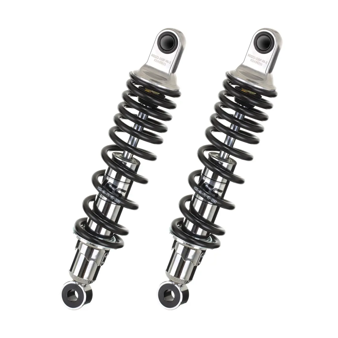 YSS nastavitelný tlumič sada 2 kusy YAMAHA XV 1100 VIRAGO '85-89 , XV 535 VIRAGO '88-'03 , XV 700 VIRAGO '85-'97 , XV 750 VIRAGO '92-'97 (YSS)