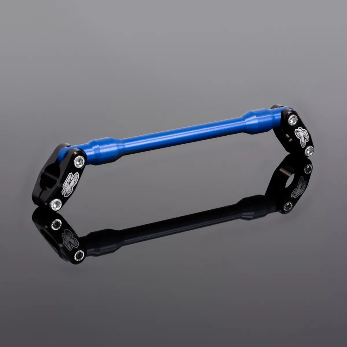 RENTHAL příčka řídítek 7/8 palce (22mm) ROAD BAR CROSS BRACE SET BLUE barva modrá ( )