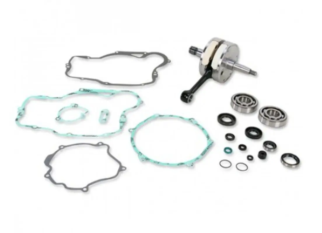 WISECO kliková hřídel KAWASAKI KX 250 92-01 (s ložisky klikovky + sada těsnění a gufer na spodek motoru) ( )