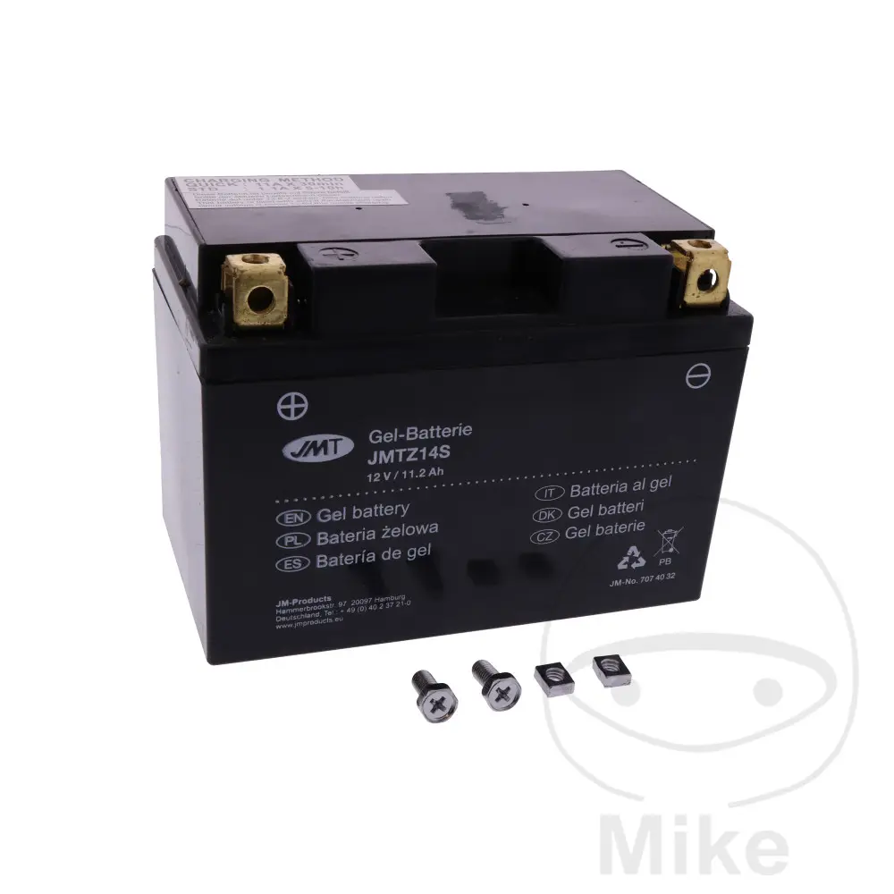 JMT motocyklový akumulátor YTZ14S Gel JMT Yuasa 7070956 0111 6ON 9000 BENELLI BN 302 14-16, BN 302 ABS 16-20, BN 302 S ABS 20-24, BN 600 GT 14-16,