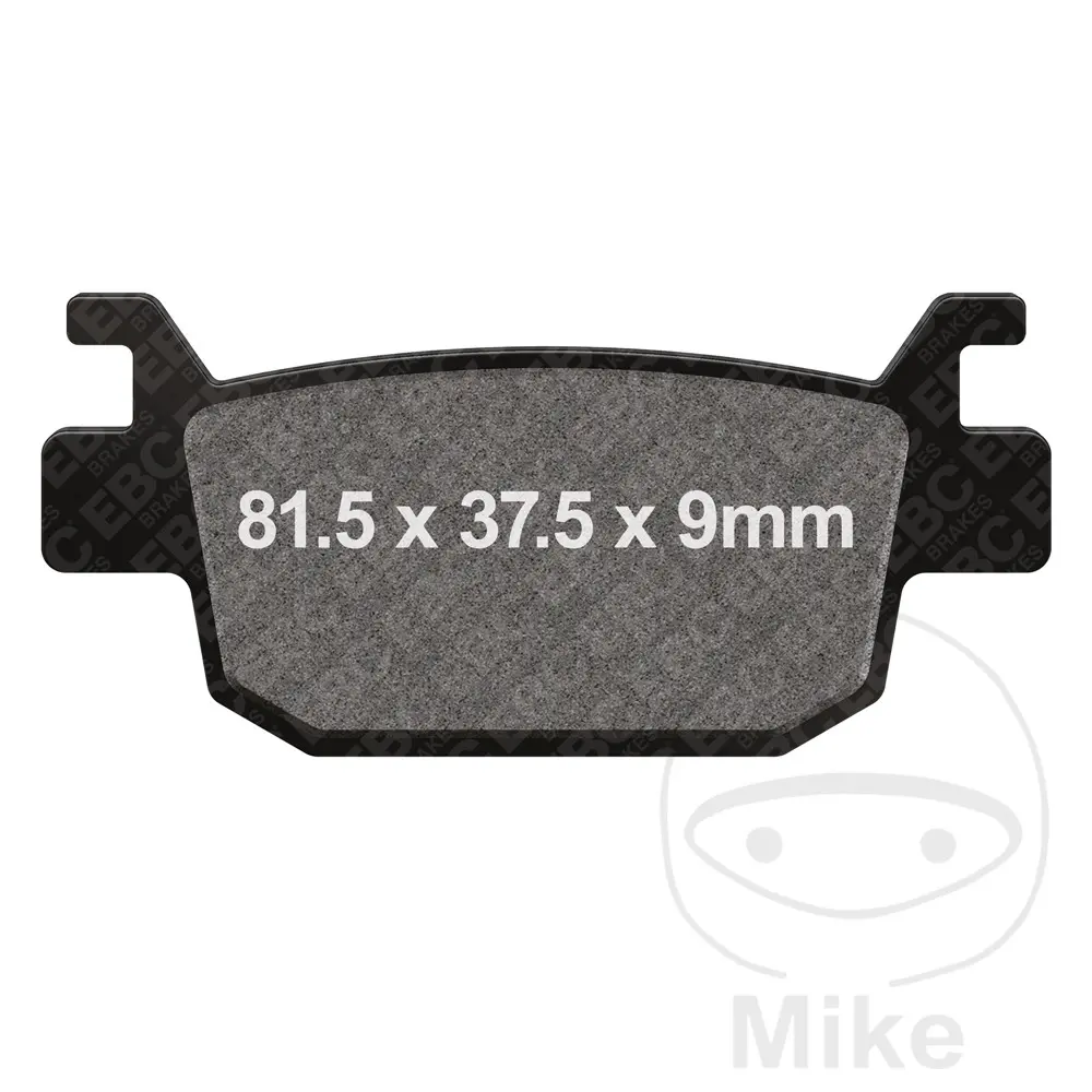 EBC brzdové destičky Carbon SCO EBC HONDA ADV 350 A ABS 22-24, FES 125 S-WING 07-10, FES 125 A S-WING ABS 07-13, FES 150 S-WING 07-09, FES 150 A