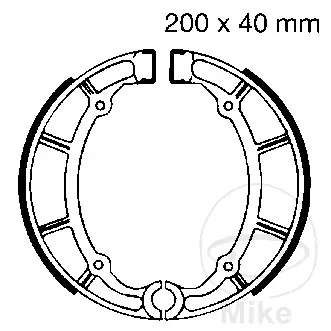 EBC brzdové čelisti s pružinou EBC YAMAHA XJ 650 H 80-85, XJ 650 N 82-85, XJ 650 T TURBO 82-84, XJ 700 N MAXIM 85, XJ 700 NC MAXIM 85, XJ 700 S MAXIM