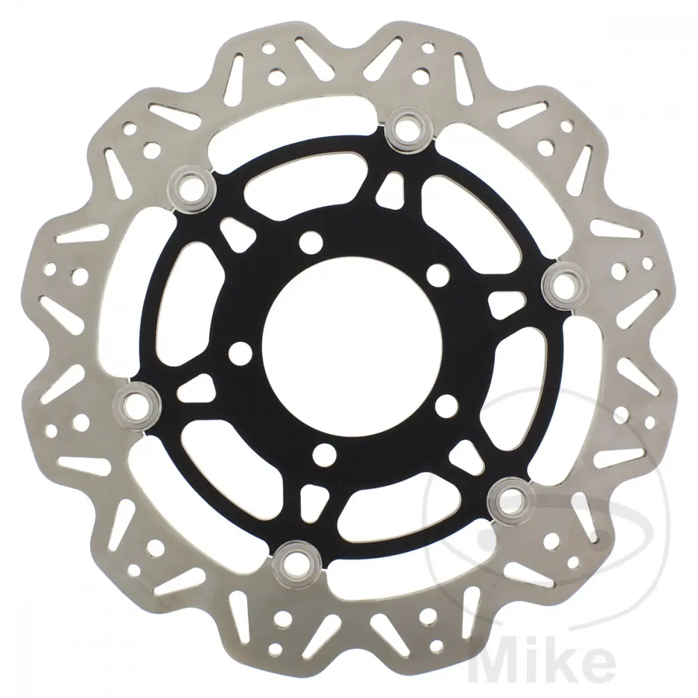 EBC brzdový kotouč VEE EBC černý CFMOTO CL-X 700 SPORT ABS 22-25, GT 650 ABS 20-25, MT 650 ABS 21-23, NK 400 ABS 17, NK 650 ABS 17-24, KAWASAKI Z