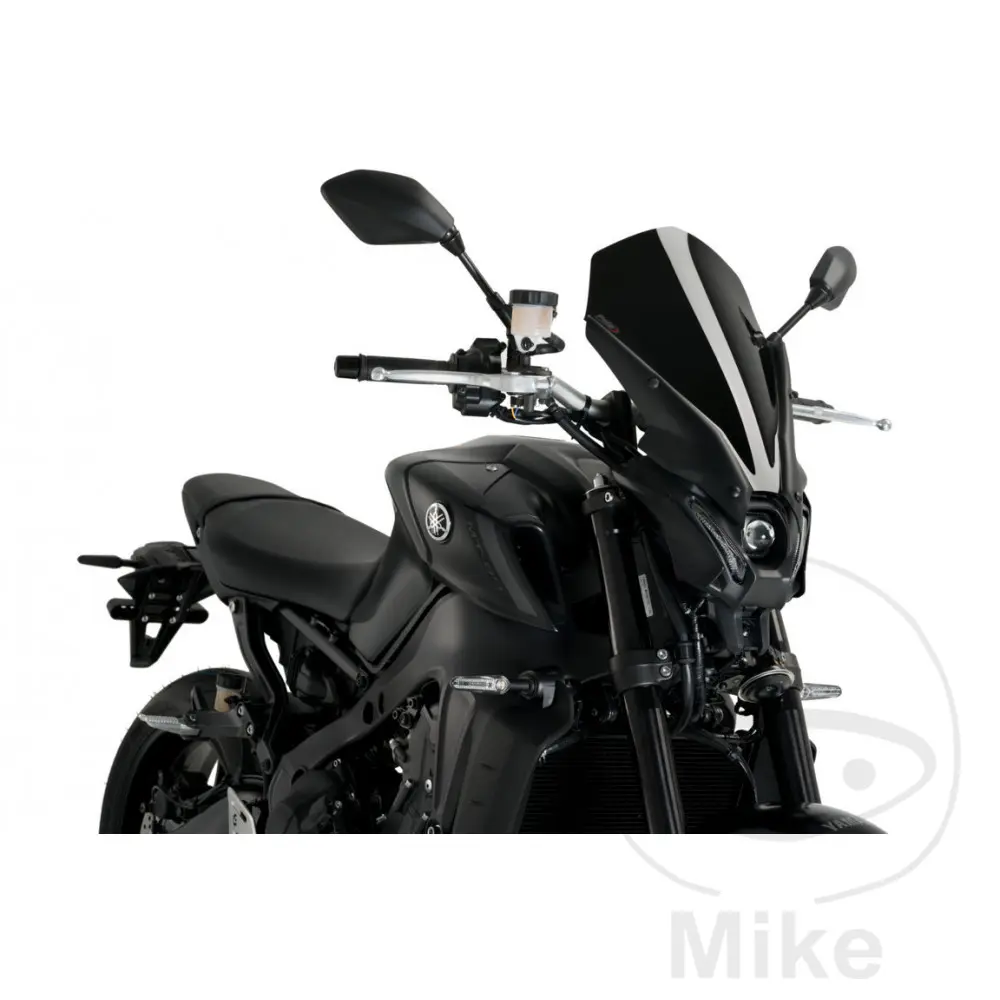 Puig plexi TOUR NEW GEN PUIG černá YAMAHA MT-09 900 ABS MTN890 21-23, MT-09 900 SP ABS MTN890-D 21-22, MT-09 900 ABS MTN890-U 22-23, MT-09 900 SP