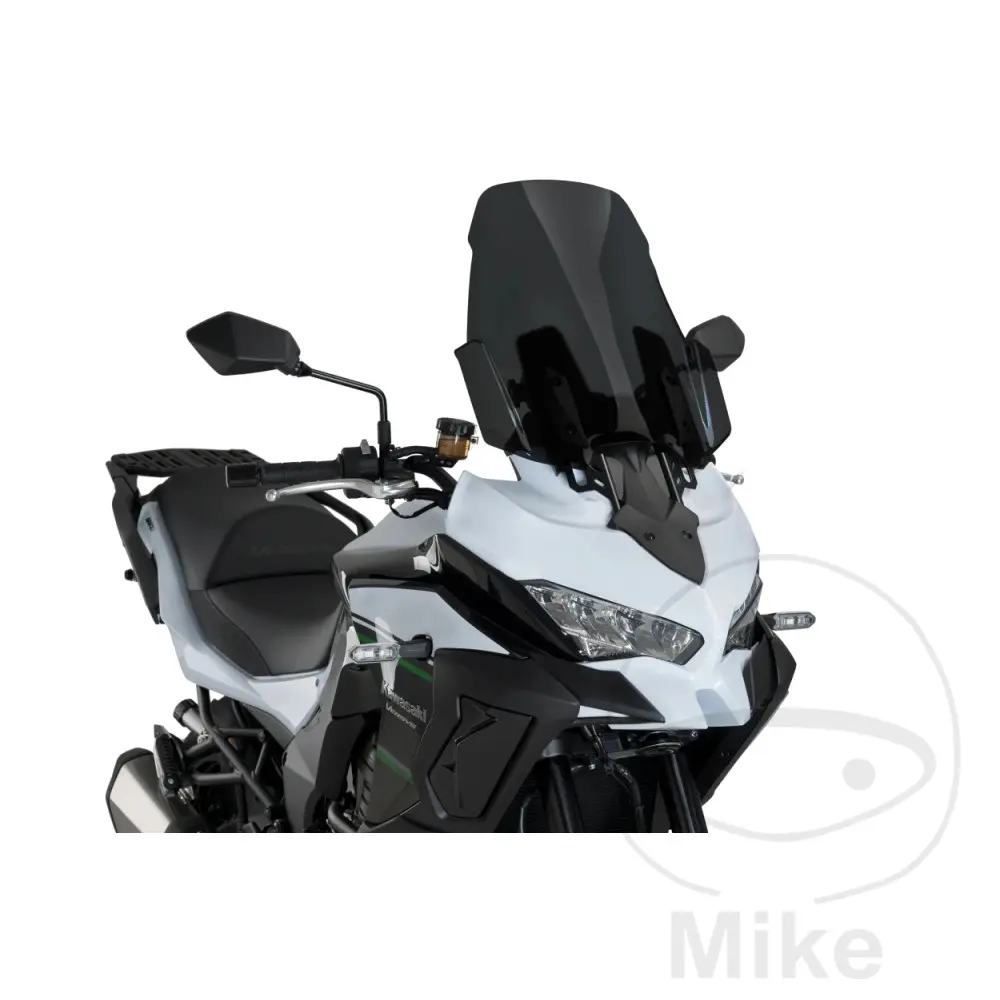 Puig plexi TOUR PUIG tmavá verze KAWASAKI KLE 650 VERSYS 15-16, KLE 650 VERSYS ABS 15-21, KLE 650 VERSYS SPECIAL EDITION ABS 17, KLZ 1000 VERSYS ABS