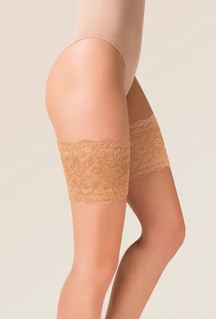 Bandaletky béžové krajkové GABRIELLA,
