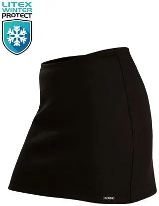 Zateplený bederní pás LITEX černý Barva: černá, Velikost: