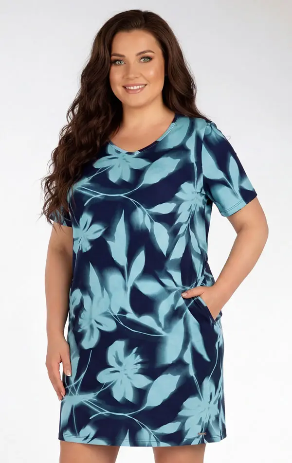 LITEX Šaty elastické šaty pro plnoštíhlé PLUS SIZE,