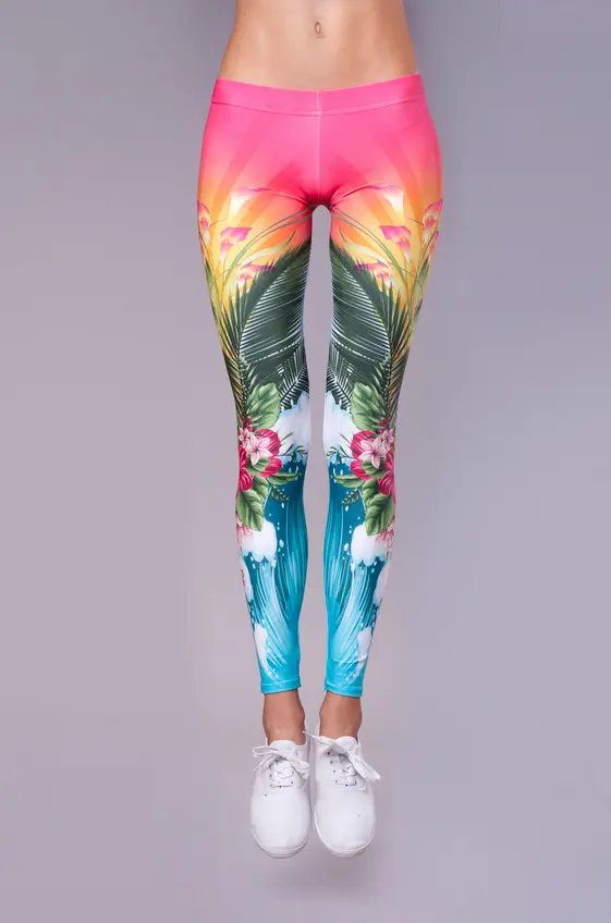 Luxusní legíny ALOHA DEEP TRIP, S