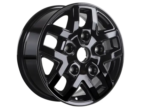 Kolo z lehké slitiny 16" Provedení s 5 x 2 paprsky, Ebony Black High Gloss