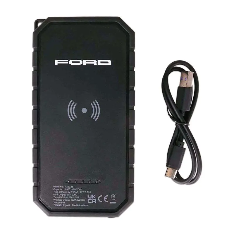 Bezdrátová solární powerbanka Ford Outdoor