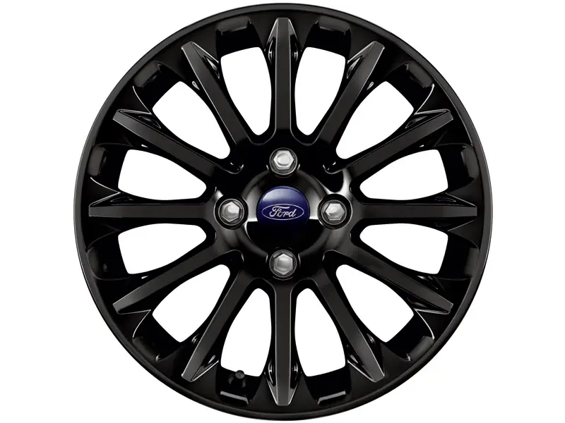 Alu kolo Ford 6.5x16" ET 47,5 s 12 paprsky v barvě Panther Black
