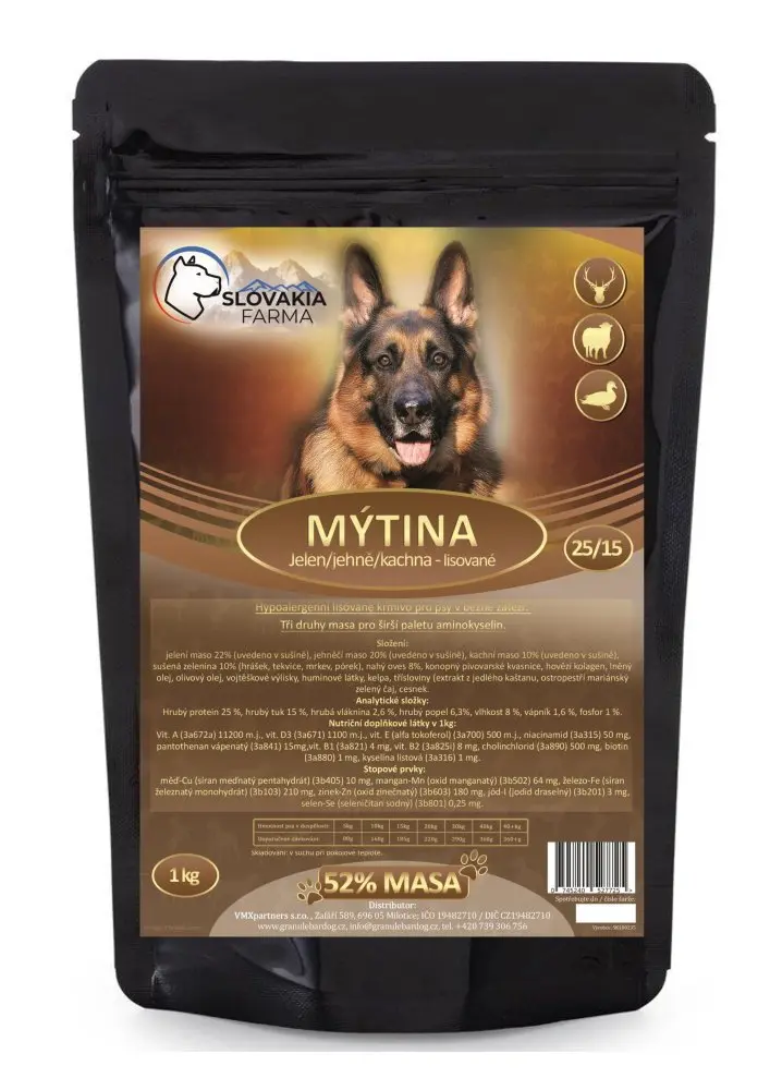 Lisované Granule Slovakia Farma - Mýtina 25/15