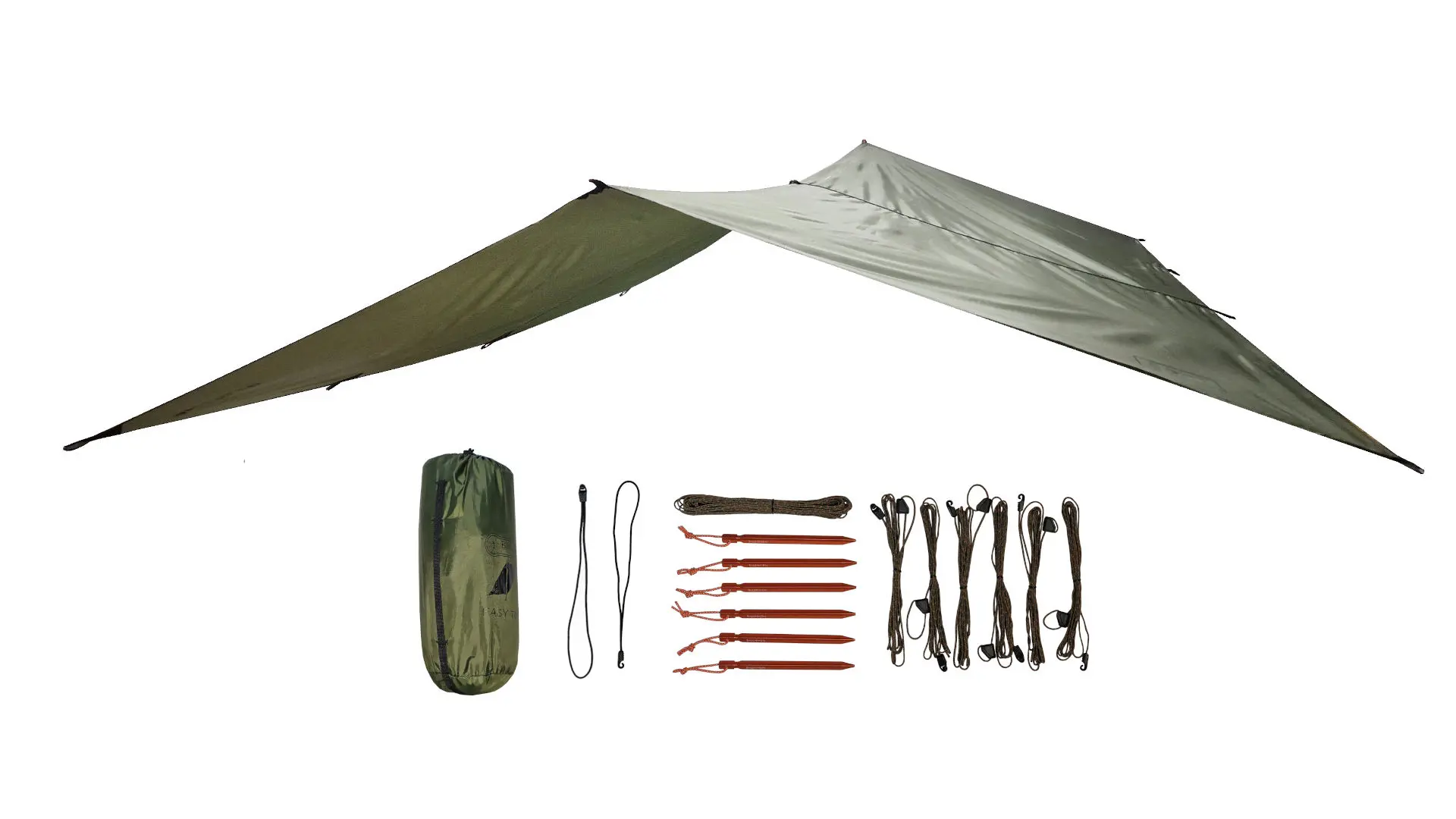 Bushmen Celta EASY Tarp 4×3 Zelená