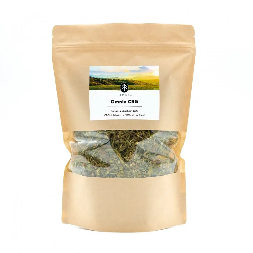 Hemnia OMNIA CBG - konopí s obsahem CBG, 50 g