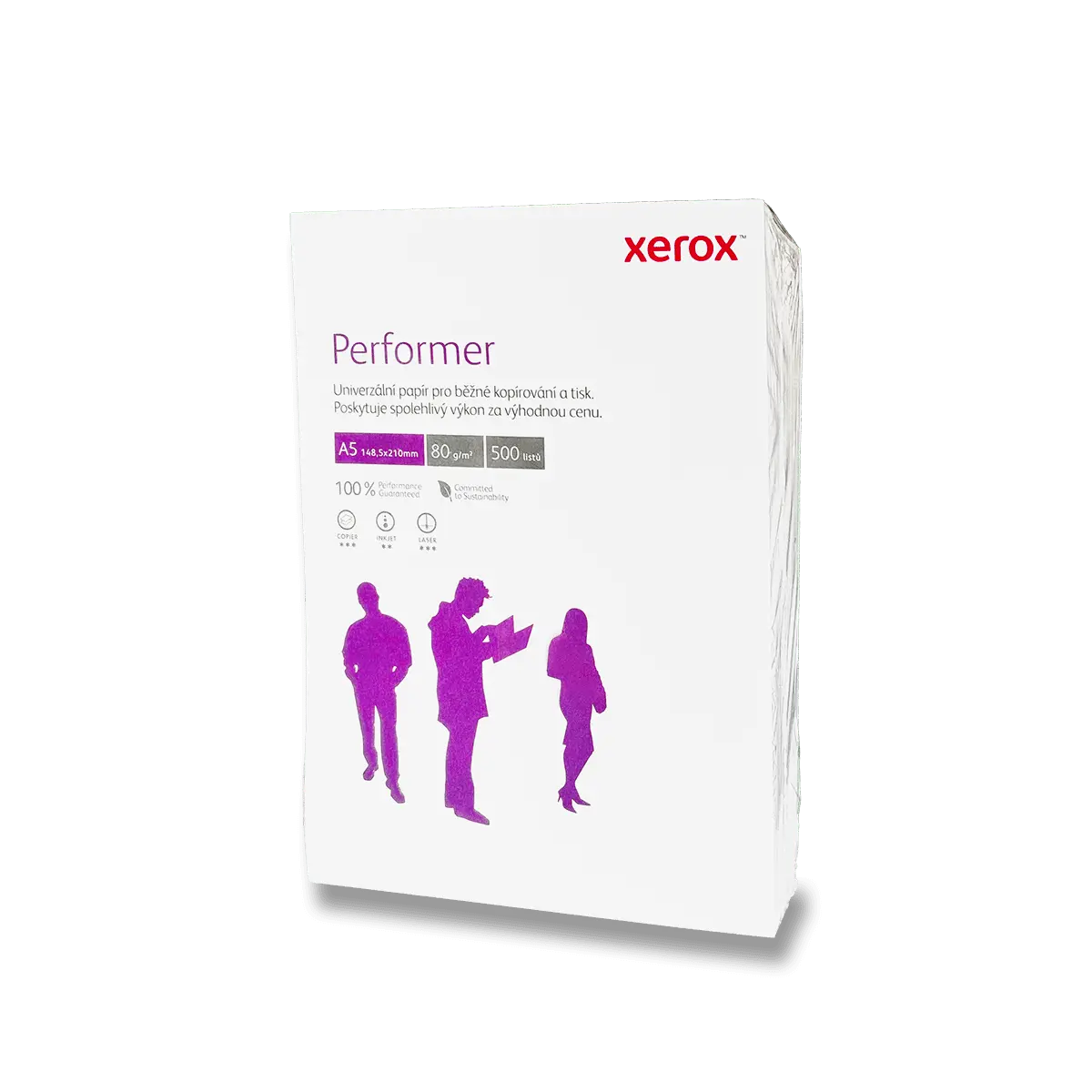 Xerox Performer - xerografický papír - A5, 80 g, 500 listů