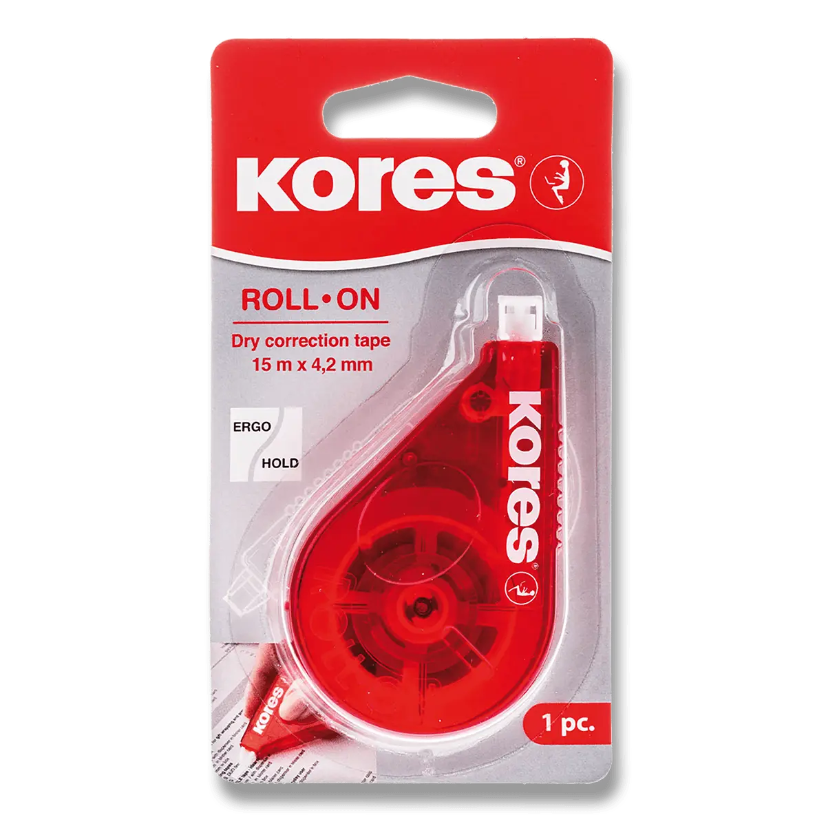 Kores Roll-on - korekční páska - 4, 2 mm x 15 m