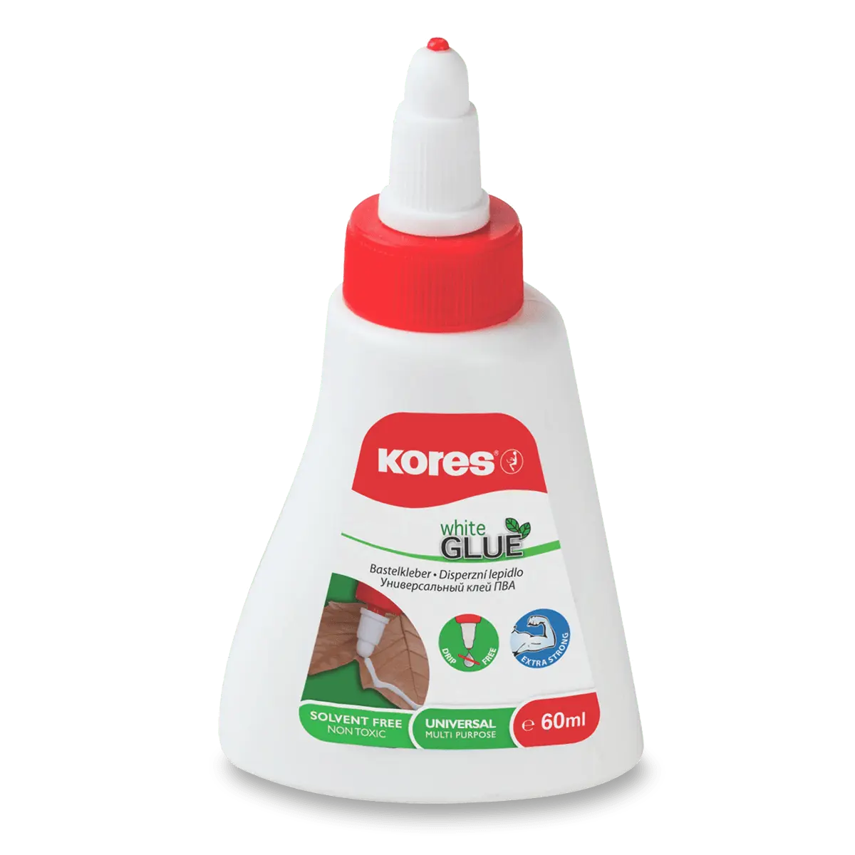 Kores White glue - netoxické lepidlo - 60 ml