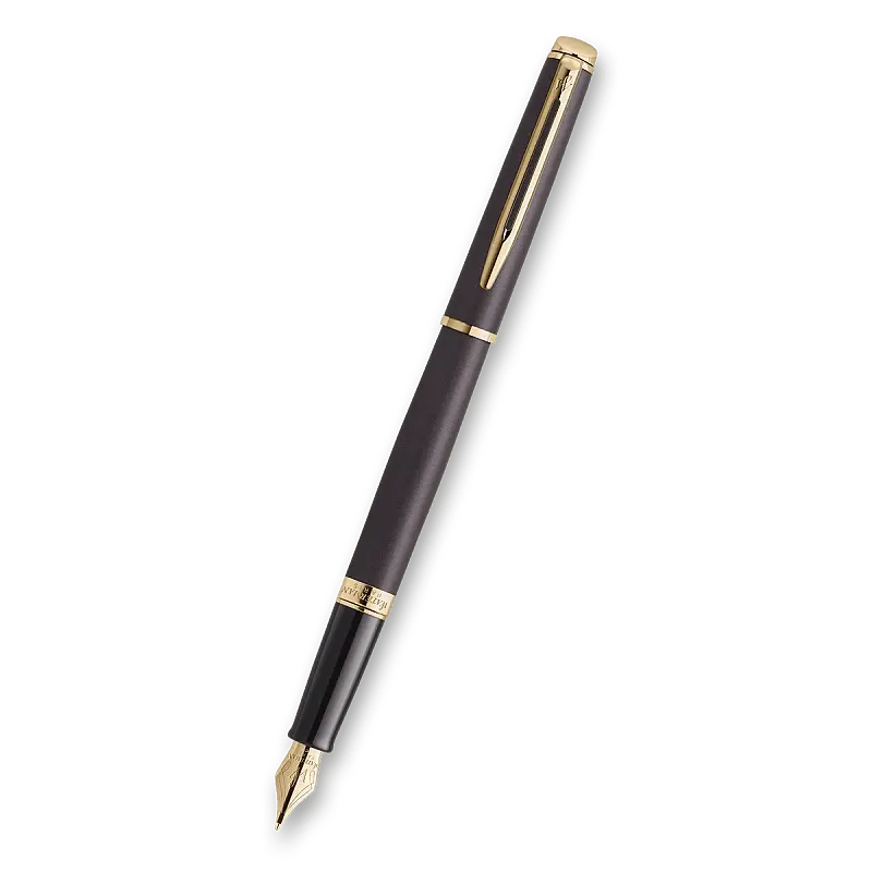 Waterman Hémisphére The Understated Edit Lava Black GT - plnicí pero hrot