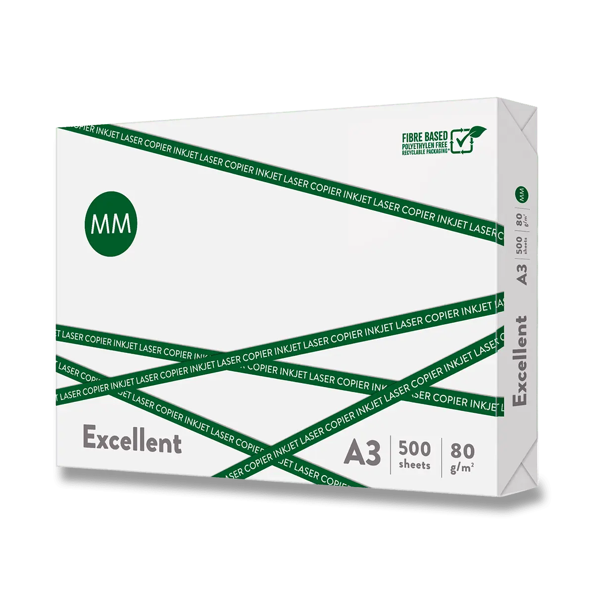 360 Excellent - xerografický papír - A3, 80 g, 500 listů