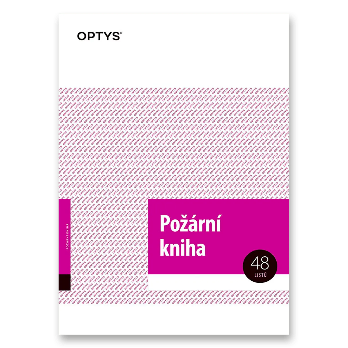 Optys - Požární kniha - A4, 48 listů