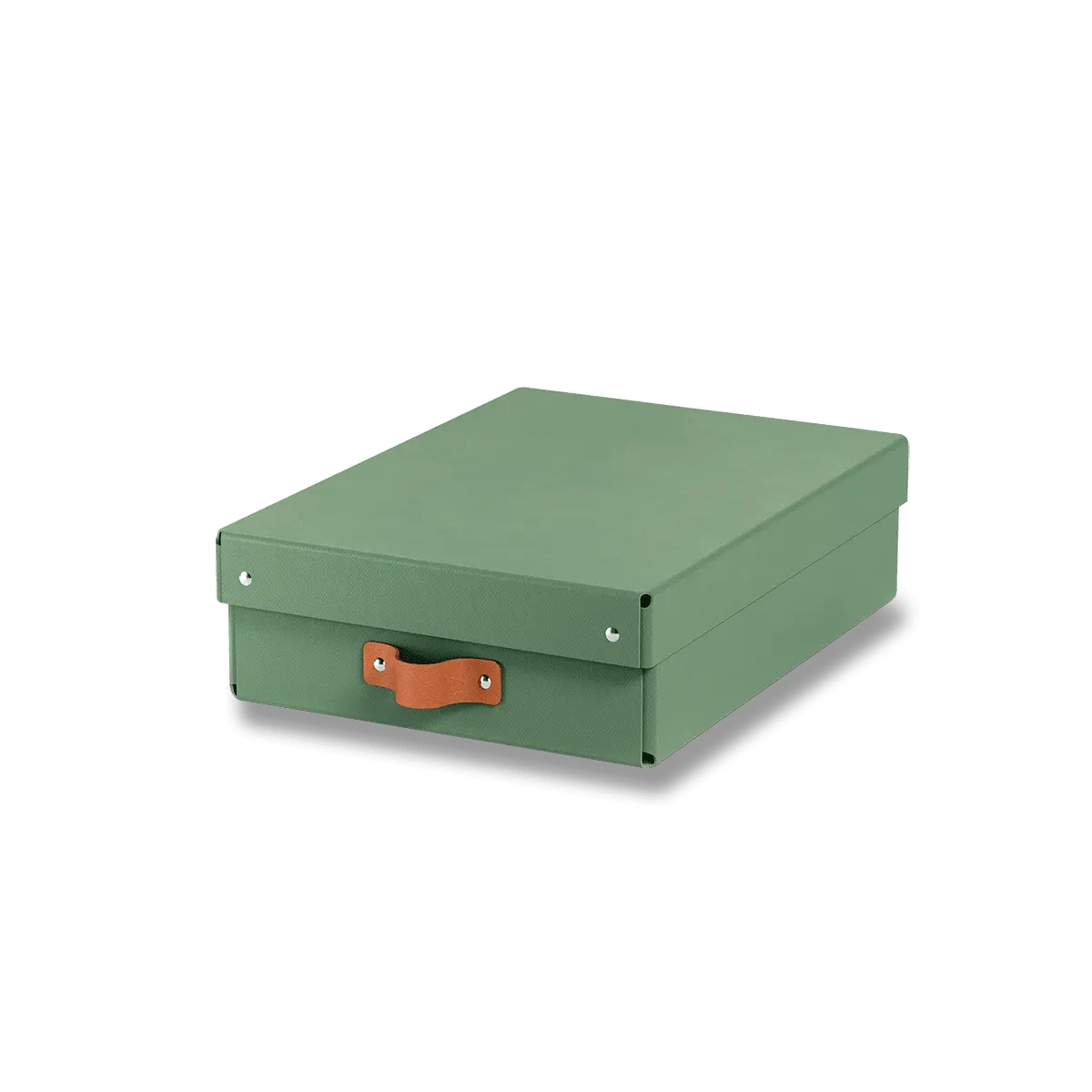 Leitz Puro - úložný box - A4, 260 x 100 x 350 mm, zelený, 2 ks
