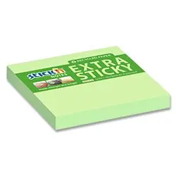 Hopax Stick'n Extra Sticky - samolepicí bloček - 76 × 76 mm, 90 l., pastelově zelený