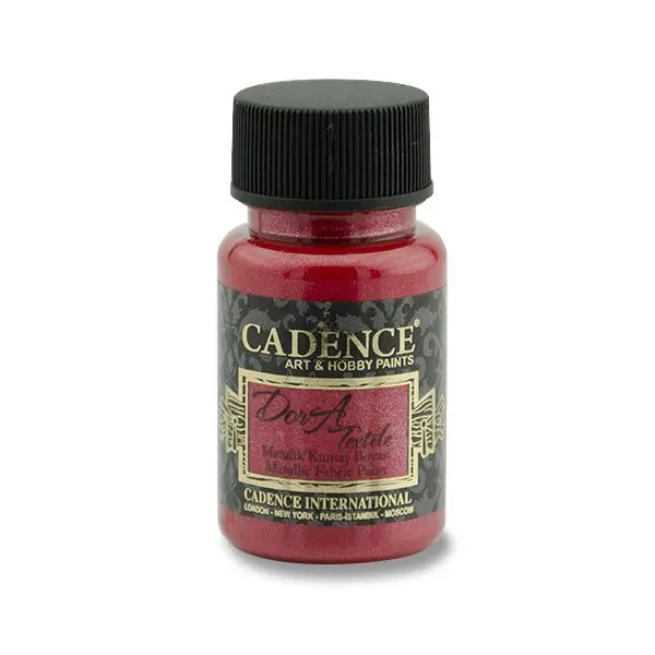 Cadence Dora Textile - textilní barva - červená