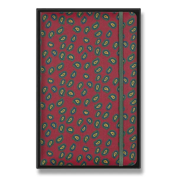 Moleskine - zápisník Silk v darčekovej krabici (bordový)