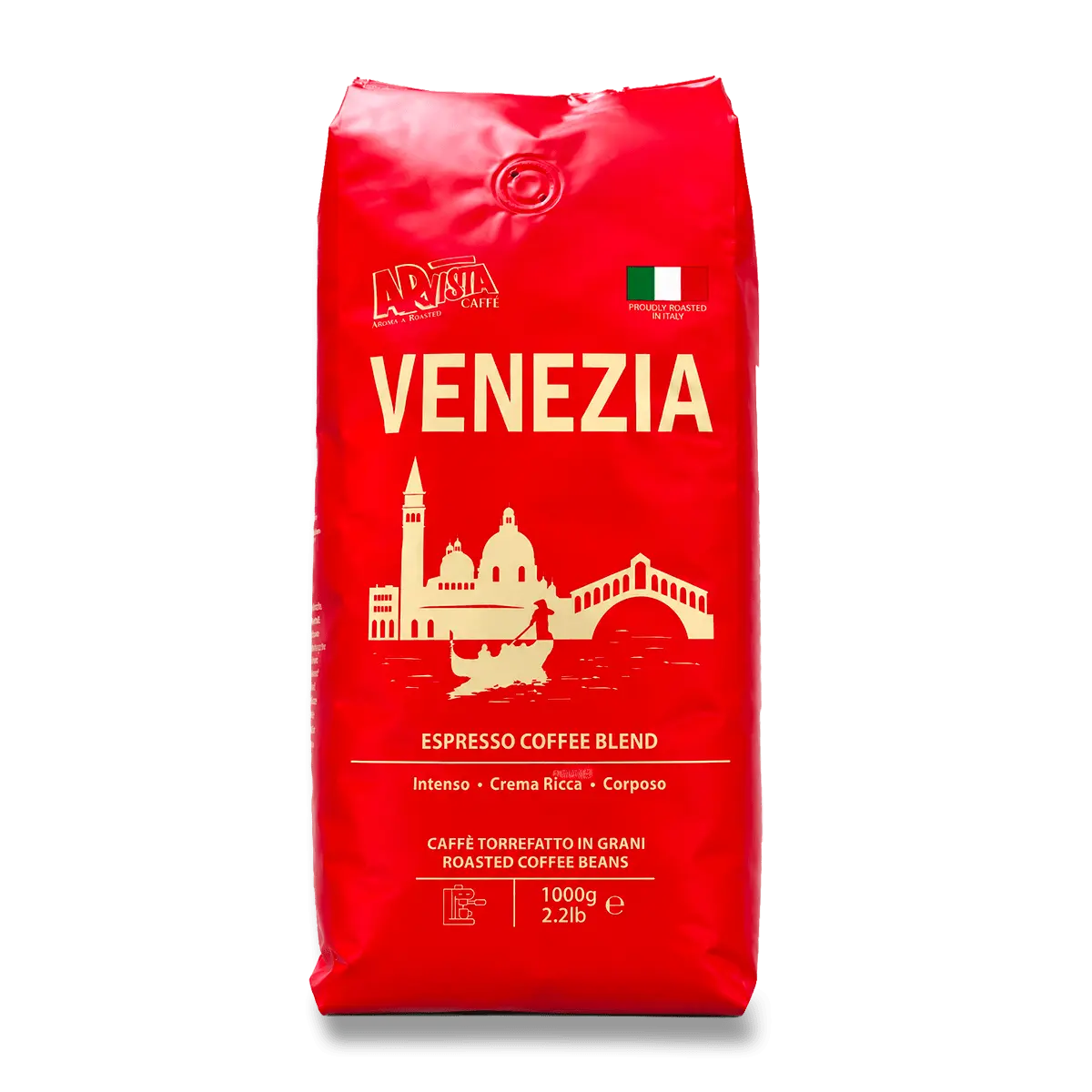Arvista Caffè Crema di Venezia - zrnková káva - 1000 g