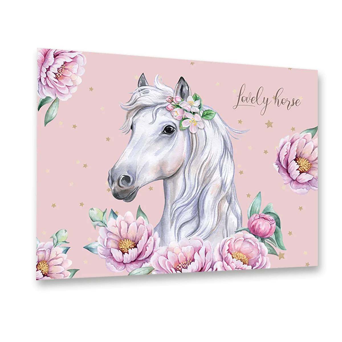 Kůň romantic - podložka na stůl - 60 x 40 cm