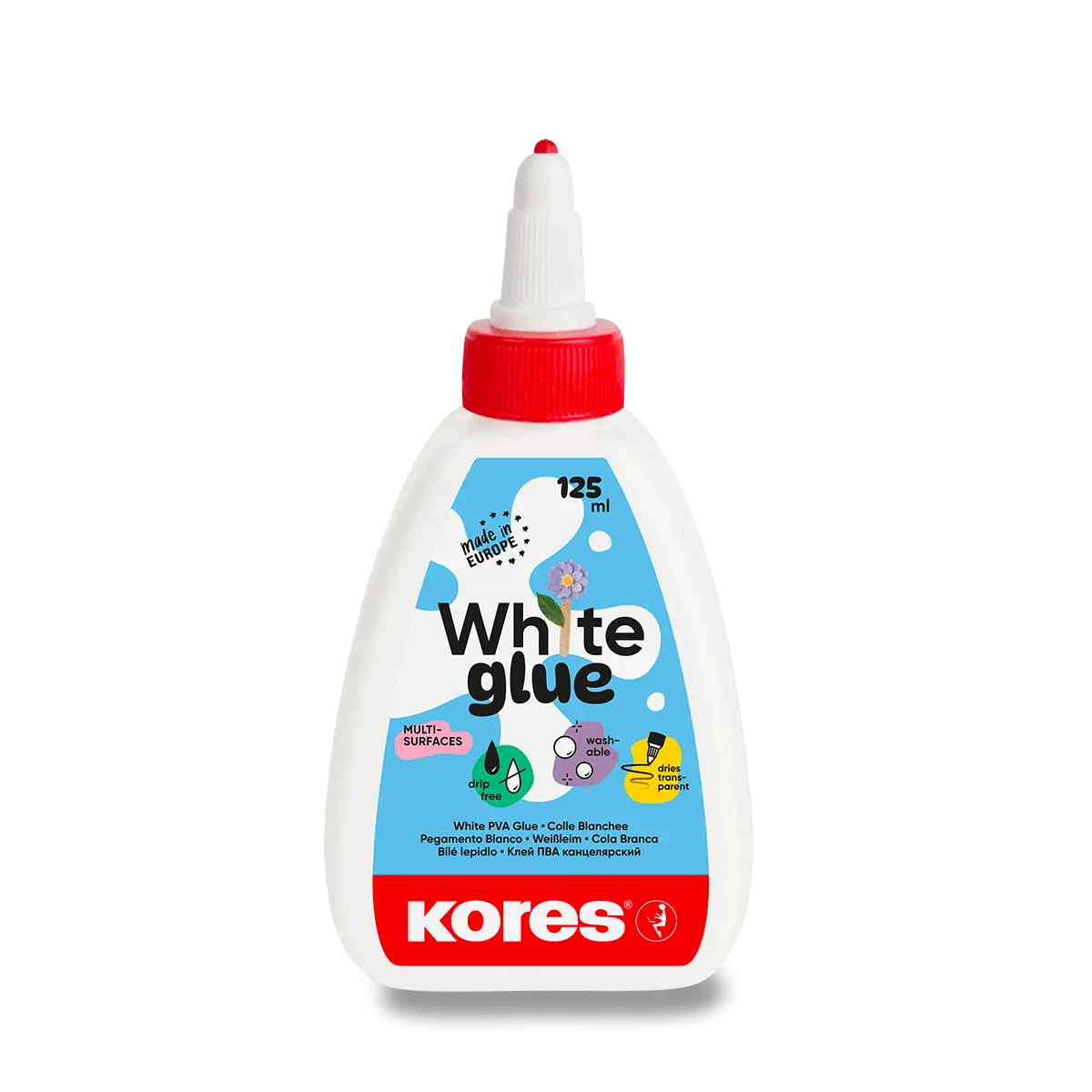 Kores White glue - lepidlo - 125 ml
