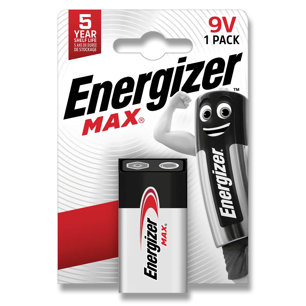 Energizer Max - alkalická baterie - 9V, 1 ks