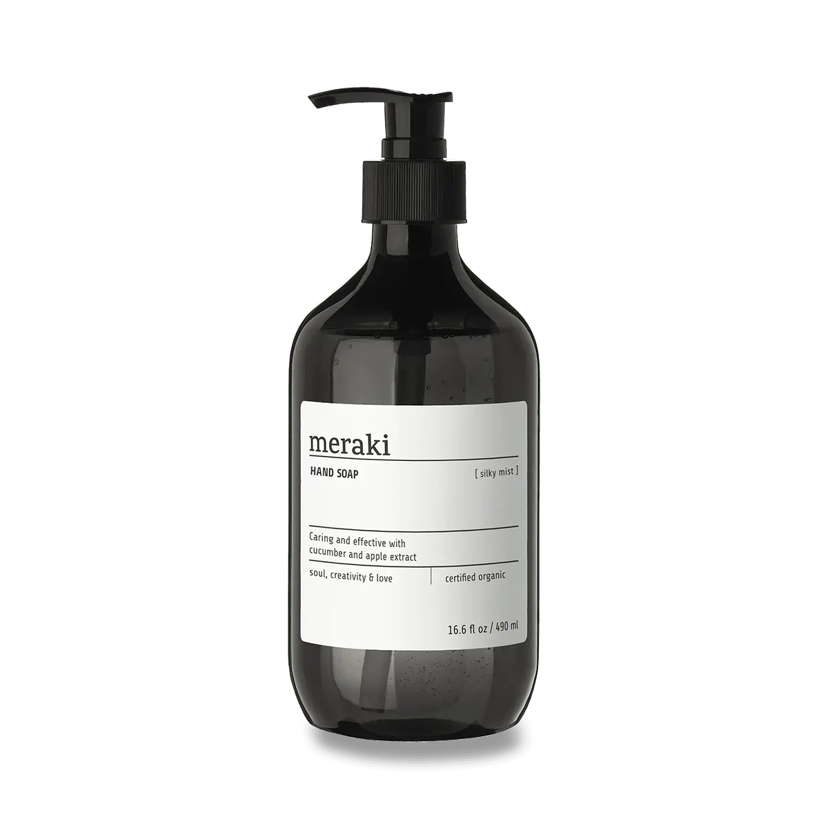 Meraki Silky Mist - tekuté mýdlo na ruce - 490 ml