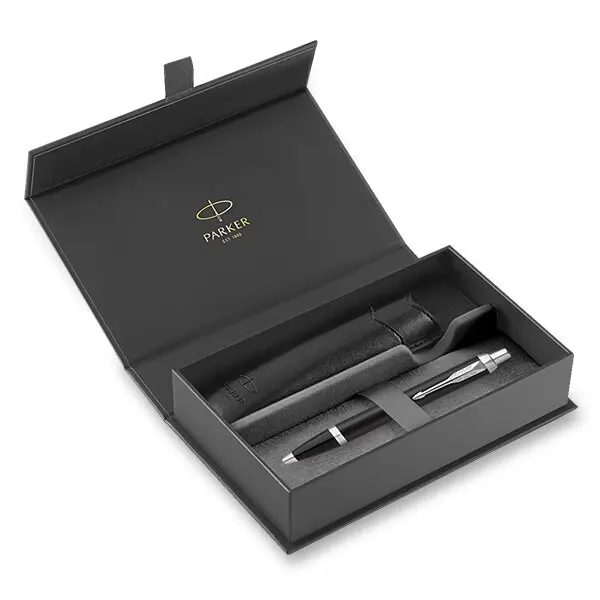 Parker IM Essential Matte Black CT kuličkové pero, dárková sada s pouzdrem